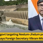 India Refutes Pakistan's Accusations on Neelum-Jhelum Project, Warns of Consequences 1